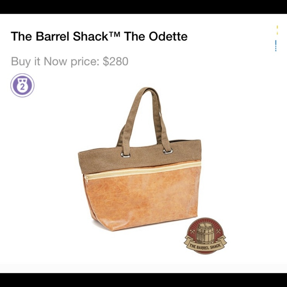 Barrel Shack carry tote